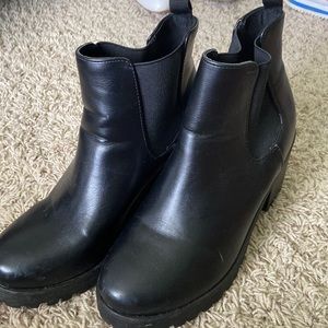 Black Combat Boots